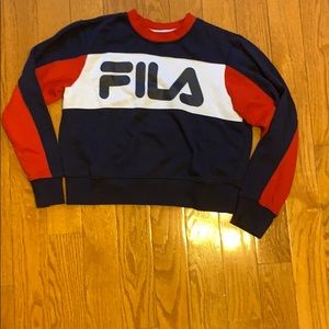 Fila Tops - Cropped sweatshirt Fila Tops - Cropped sweatshirt